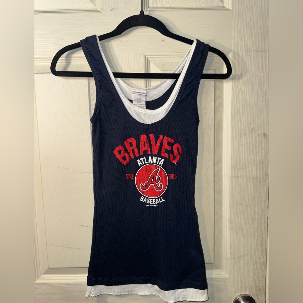 Campus Lifestyle Atlanta Braves MLB Tank Top Shirt Size M Atlanta Braves